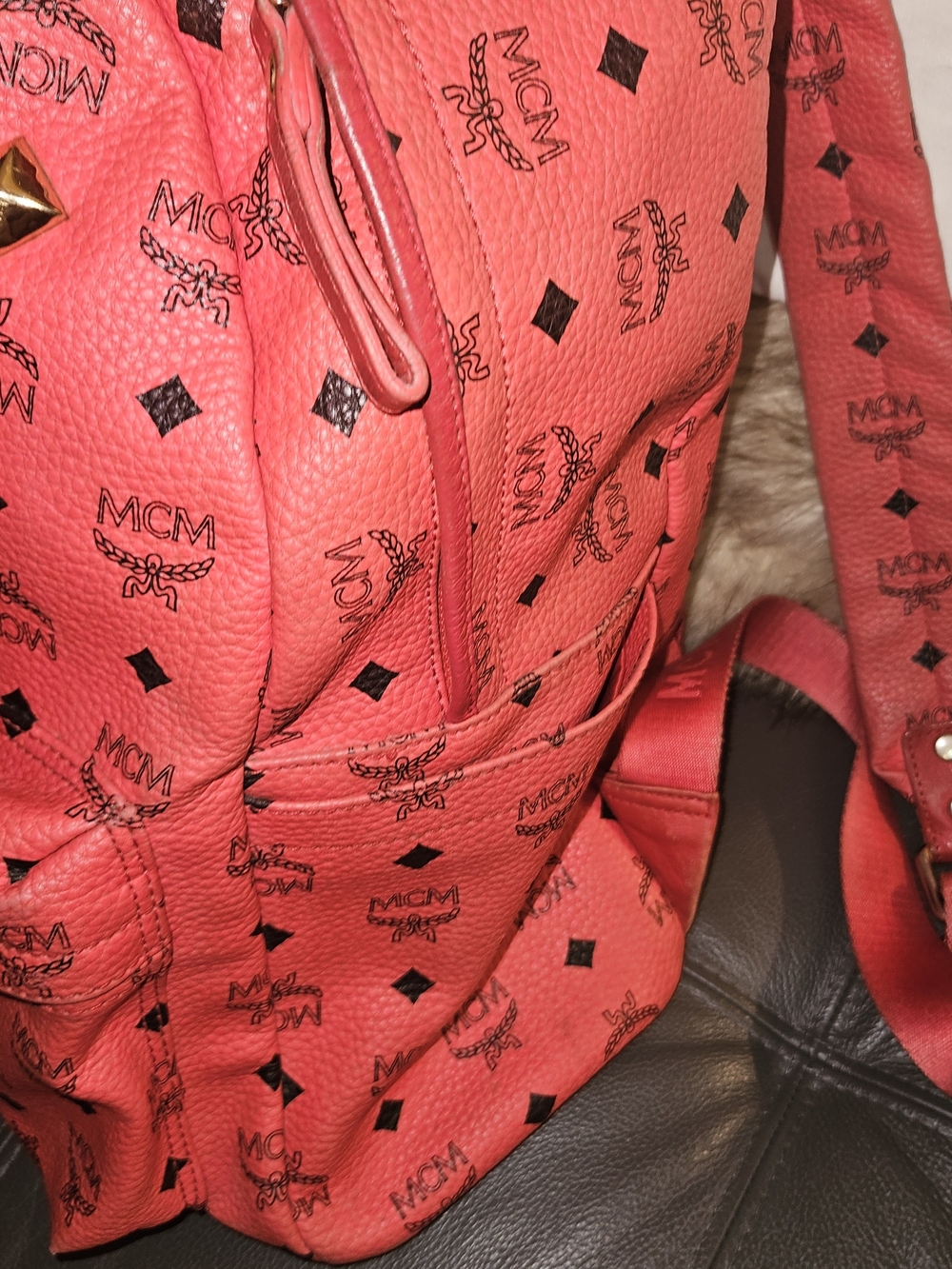 MCM Unisex Backpack - Picture 6 of 7